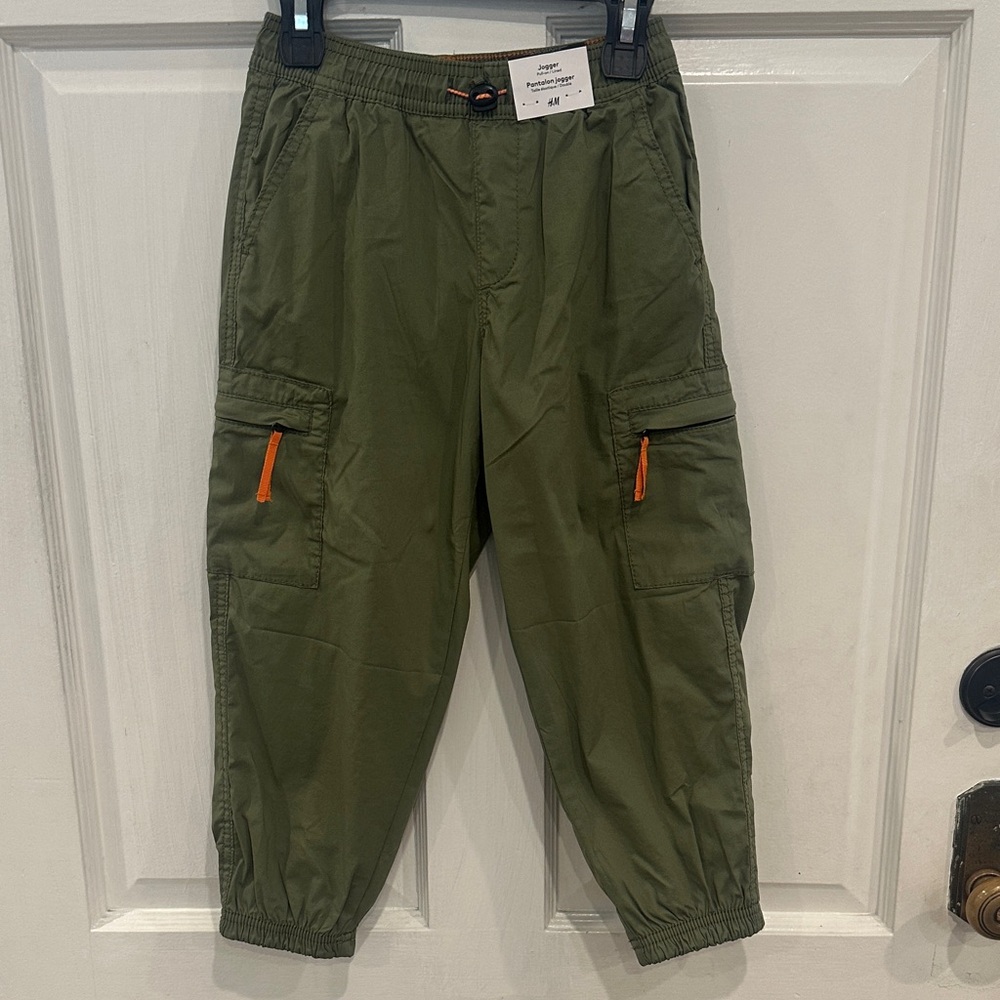 H&M Boys Cargo Joggers Size 5-6